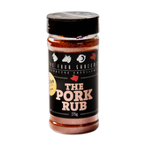 Four Saucemen The Pork Rub 295g BBQ rub, front of jar