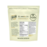 Smokes Seasoning Garlic Jalapeño Ranch Seasoning Mix 250g pouch, back with dip recipe and ingredients - official product photography