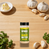 Republic Garlic Butter gluten-free BBQ rub - beauty lifestyle shot