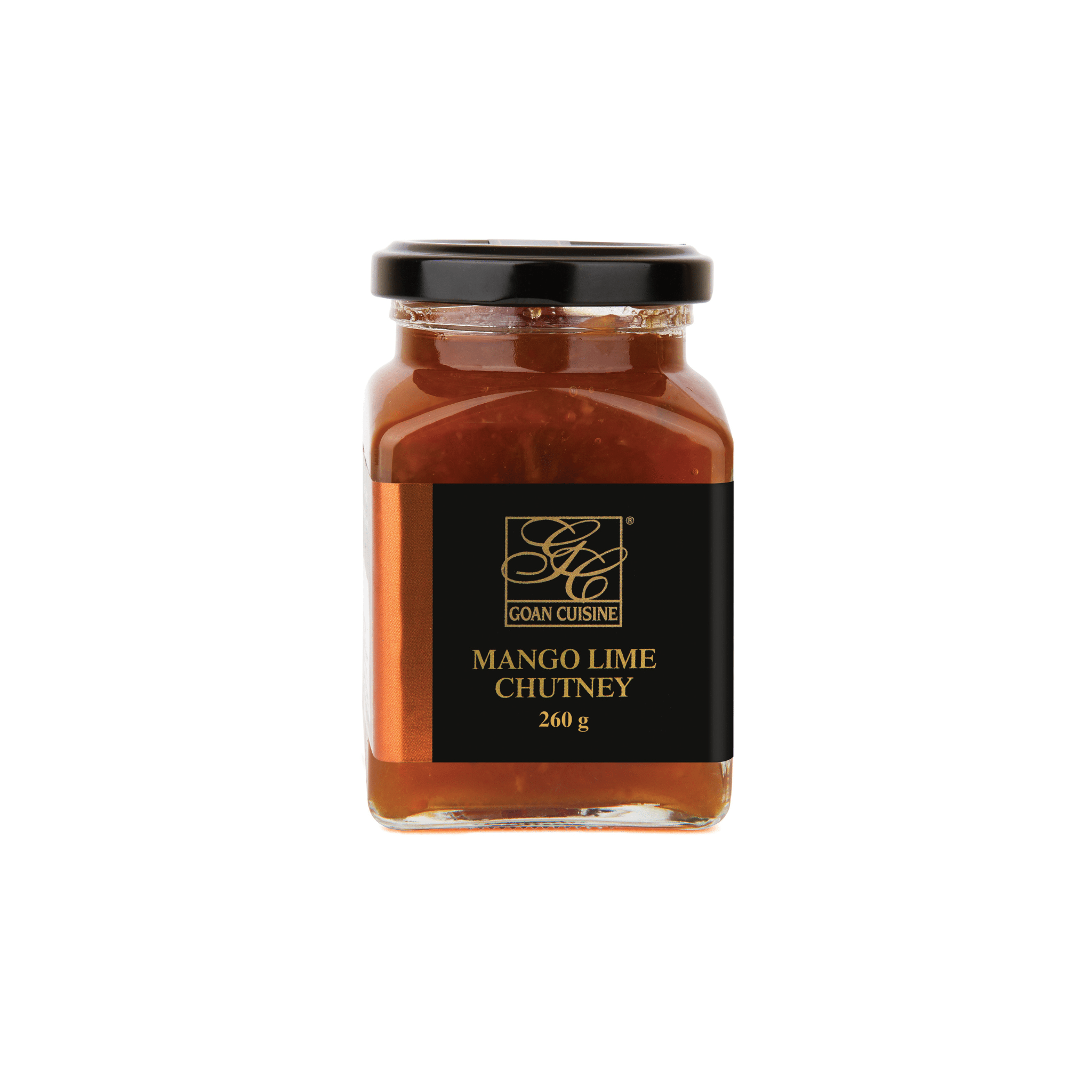 Goan Cuisine Mango Lime Chutney 260g — front of jar