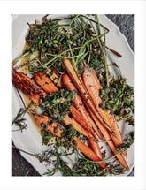Green Fire by Francis Mallmann hardback cookbook — Young Carrots a la Plancha page
