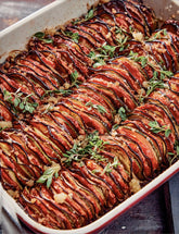 Green Fire by Francis Mallmann hardback cookbook — eggplant and tomato page from the Eggplant chapter