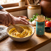 Hardcore Carnivore Cowboy Butter Mix — stirring the seasoning into softened butter