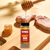 Republic Honey BBQ gluten-free rub - beauty lifestyle shot