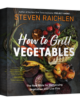 How to Grill Vegetables by Steven Raichlen paperback cookbook — front cover
