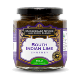 Mudgeeraba Spices South Indian Lime Chutney Mild 350g jar front