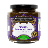 Mudgeeraba Spices South Indian Lime Chutney Mild 350g jar front