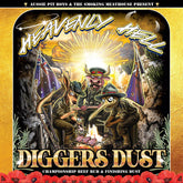 Heavenly Hell Diggers Dust beef rub and finishing dust 150g — official label artwork