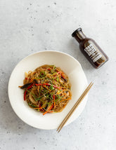 ChamCham Honey Pepper Ganjang japchae noodles