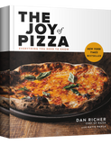 The Joy of Pizza by Dan Richer & Katie Parla hardback cookbook — front cover