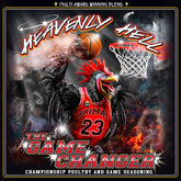 Heavenly Hell The Game Changer poultry & game seasoning 150g — official label artwork