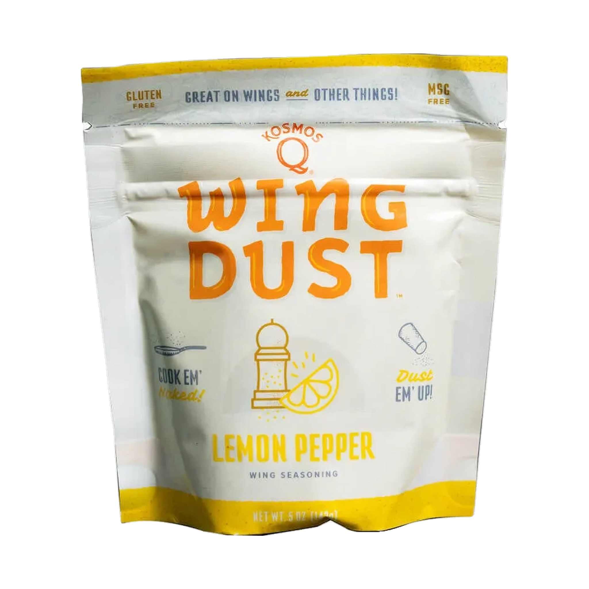 Kosmos Q Lemon Pepper Wing Dust 153g front of pack