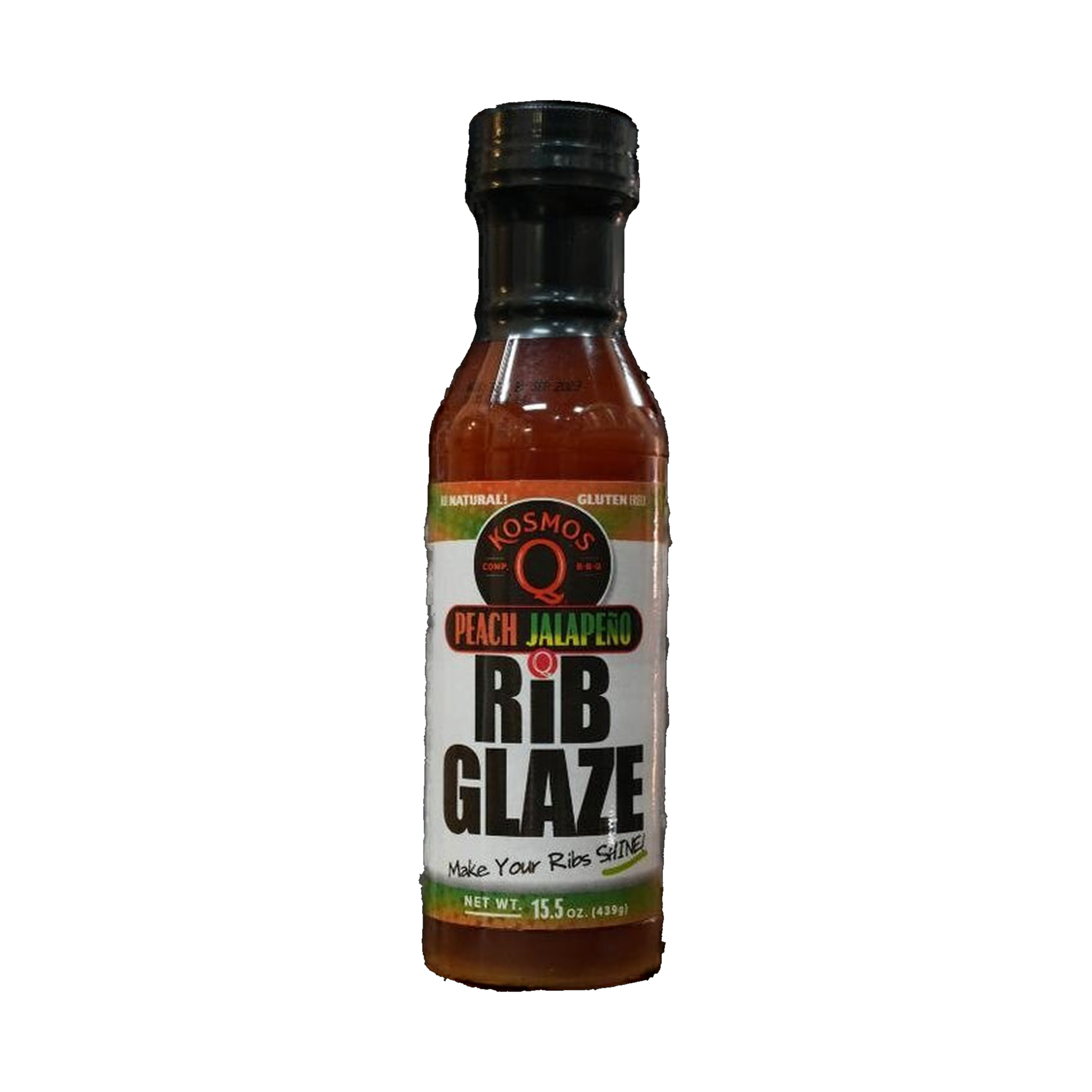 Kosmos Q Peach Jalapeño Rib Glaze front