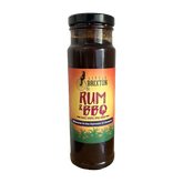 Little Brixton Rum and BBQ Sauce, front of bottle on transparent background