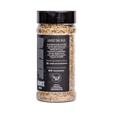 Low n Slow Basics Beef Bounce beef rub 300g, right side and label detail, transparent background