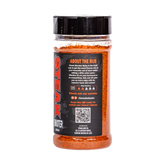 Low n Slow Basics Steak Shooter Spicy beef rub 250g, right side and label detail, transparent background