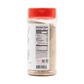 Meat Church Blanco 340g steak & everything seasoning — left side view