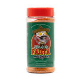 Meat Church Dia de la Fajita 340g Tex-Mex seasoning — front of shaker on transparent background