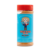 Meat Church Texas Sugar sweet BBQ rub 340g — front of shaker on transparent background