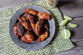 Chicken wings with Hardcore Carnivore Chilli Lime seasoning