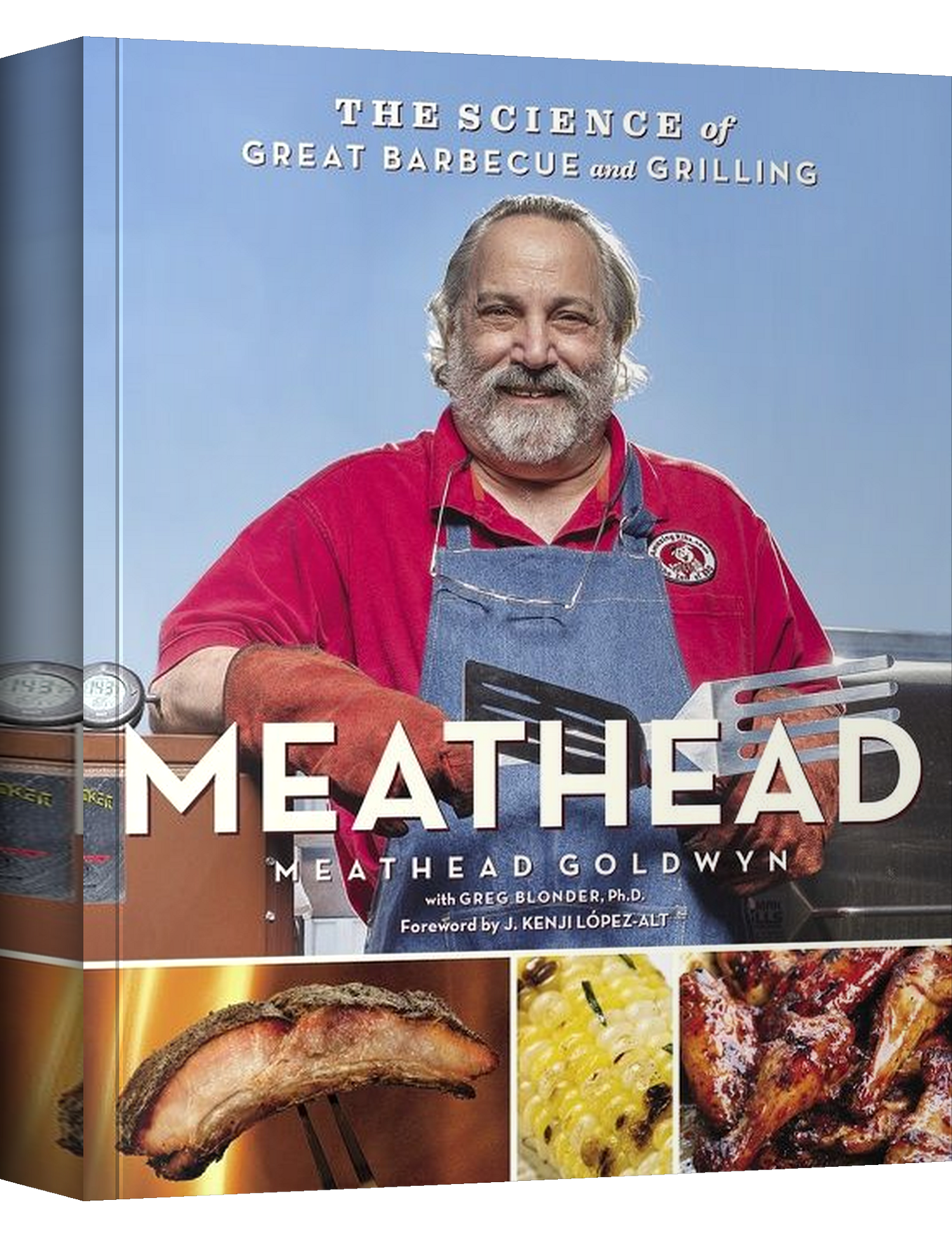 Meathead by Meathead Goldwyn hardback cookbook — front cover