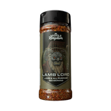 Middle Kingdom Lamb Lord 135g lamb and all-purpose seasoning — front of shaker on transparent background