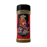 Middle Kingdom Pork Priest 170g pork and all-purpose seasoning — front of shaker on transparent background