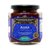 Mudgeeraba Spices Agra Curry Paste Medium 280g jar, front label