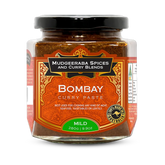 Mudgeeraba Spices Bombay Curry Paste Mild 280g jar, front label