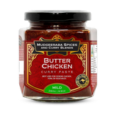 Mudgeeraba Spices Butter Chicken Curry Paste Mild 280g jar, front label