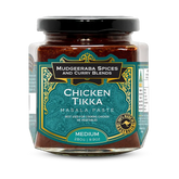 Mudgeeraba Spices Chicken Tikka Curry Paste Medium 280g jar, front label