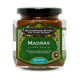 Mudgeeraba Spices Madras Curry Paste Medium 280g jar, front label