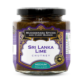 Mudgeeraba Spices Sri Lanka Lime Chutney Medium 320g jar, front label