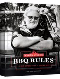 Myron Mixon's BBQ Rules by Myron Mixon hardback cookbook — front cover