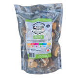 Natural Smoke BBQ Woods Olive wood chunks 1kg bag — front of bag on transparent background