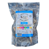 Natural Smoke BBQ Woods Pecan wood chunks 1kg bag — front of bag on transparent background