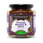 Mudgeeraba Spices Punjab Mango & Date Chutney Mild 320g jar front