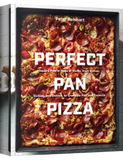 Perfect Pan Pizza by Peter Reinhart hardback cookbook — front cover