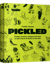 Pickled by Freddie Janssen paperback cookbook — front cover