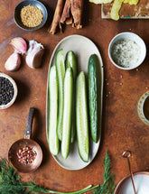 Pickled by Freddie Janssen paperback cookbook — Cucumber Dill Pickles recipe page