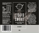 Misty Gully Liquid Smoke Hickory label