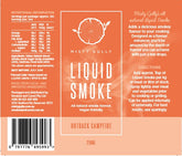Misty Gully Liquid Smoke Outback Campfire label
