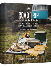 Road Trip Cooking by The Holy Kauw Company paperback cookbook — front cover