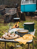 Road Trip Cooking by The Holy Kauw Company paperback cookbook — interior page of one-pot road-trip risotto