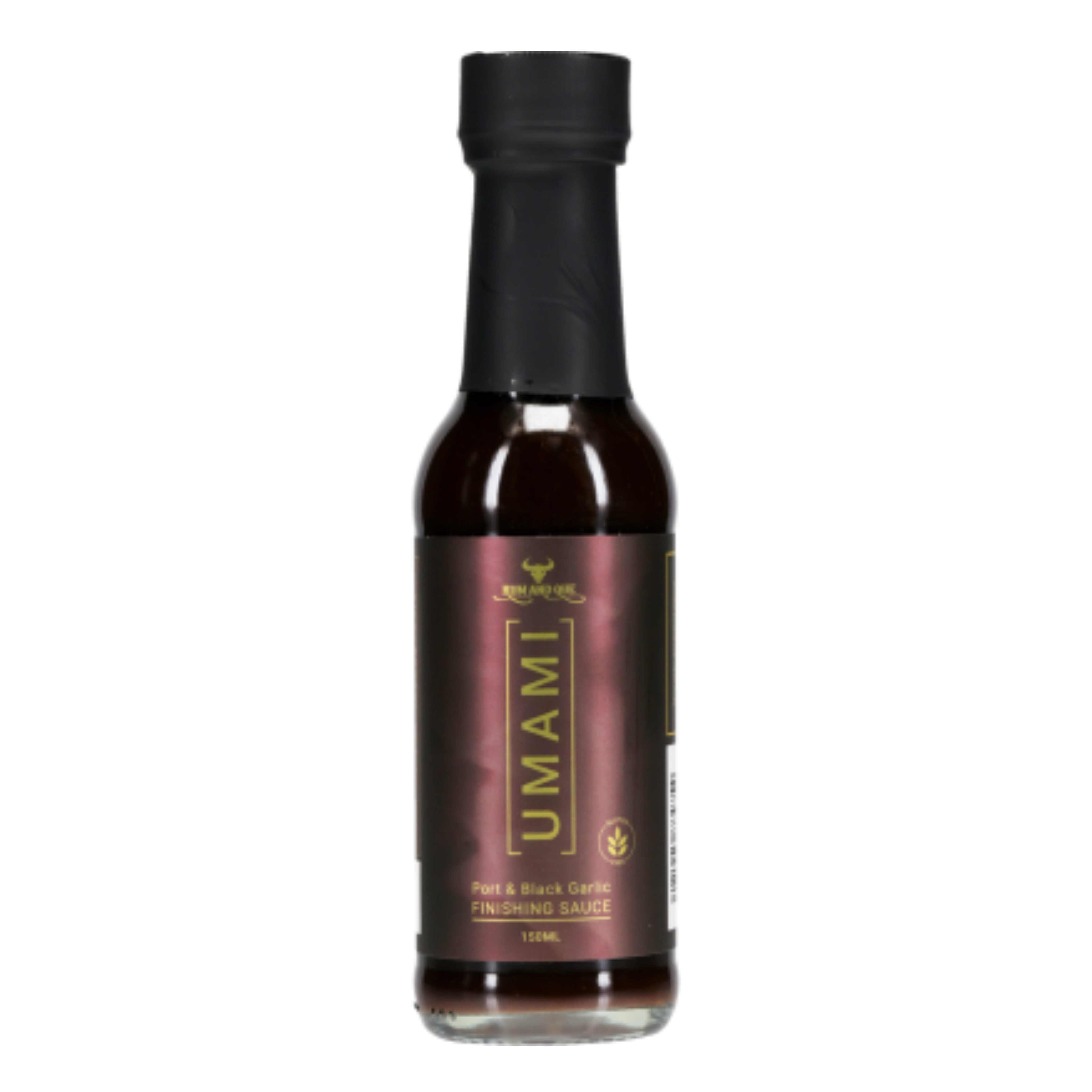 Rum and Que Umami Port and Black Garlic Sauce 150ml