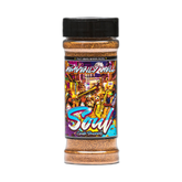Heavenly Hell Soul Creole seasoning 150g — front of the shaker on transparent background