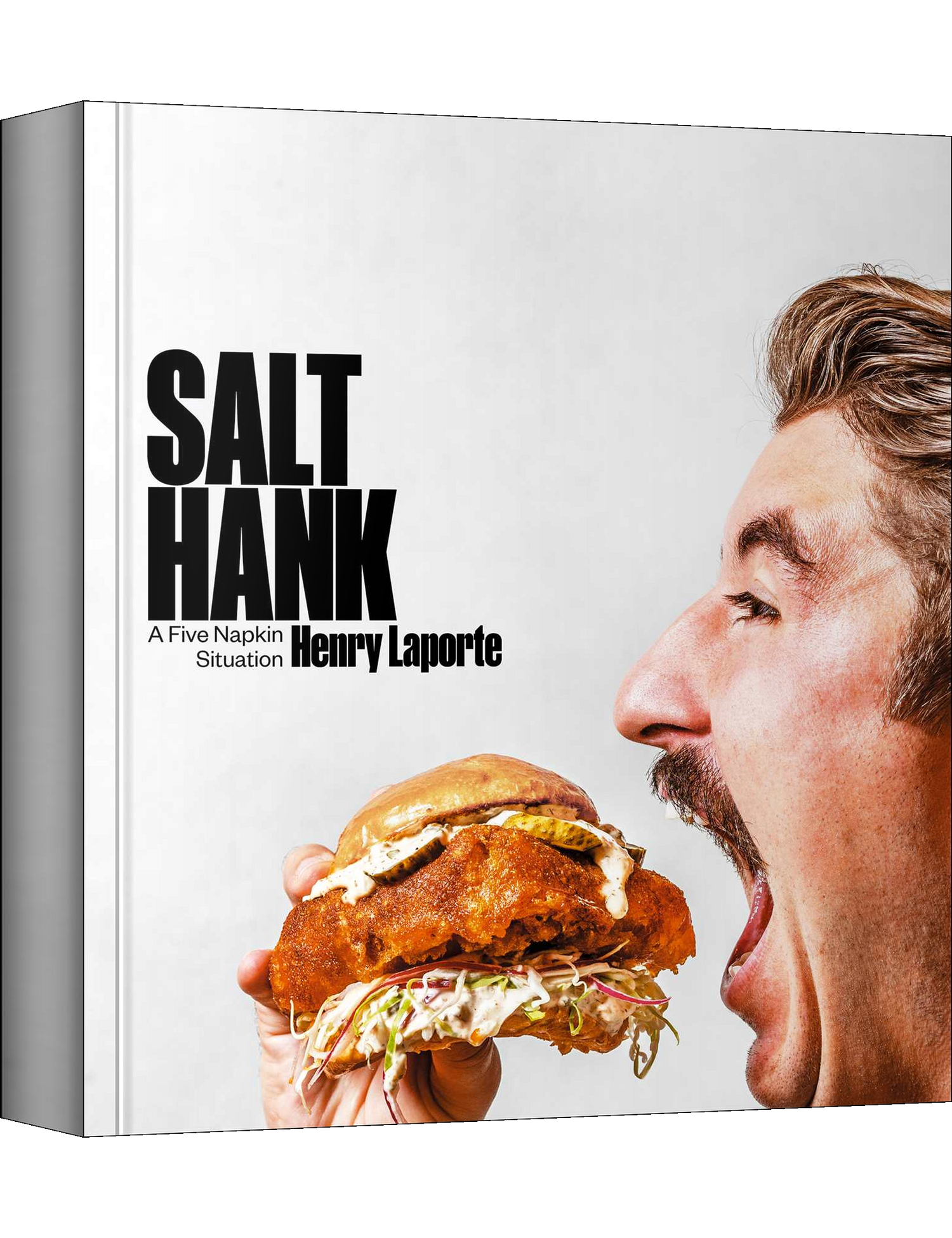 Salt Hank by Henry Laporte hardback cookbook — front cover