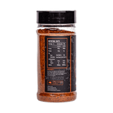 SinsQue Grunt Cherry Pork Rub 250g pork rub — ingredients and nutrition panel, transparent background
