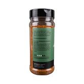 Smokes Asian Spice BBQ rub 230g, ingredients and nutrition panel, transparent background