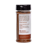 Smokes Chipotle Salt 195g finishing salt, side of shaker, transparent background